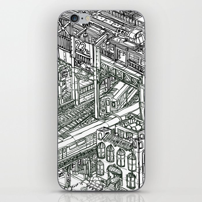 The Town of Train 1 iPhone Skin
