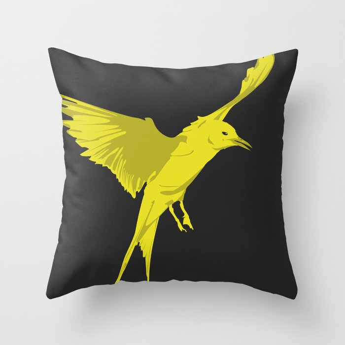 Ruffle Your Feathers Throw Pillow
