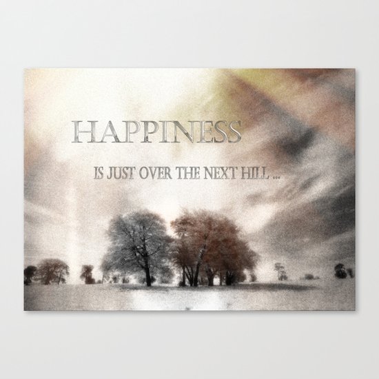 Happiness Canvas Print