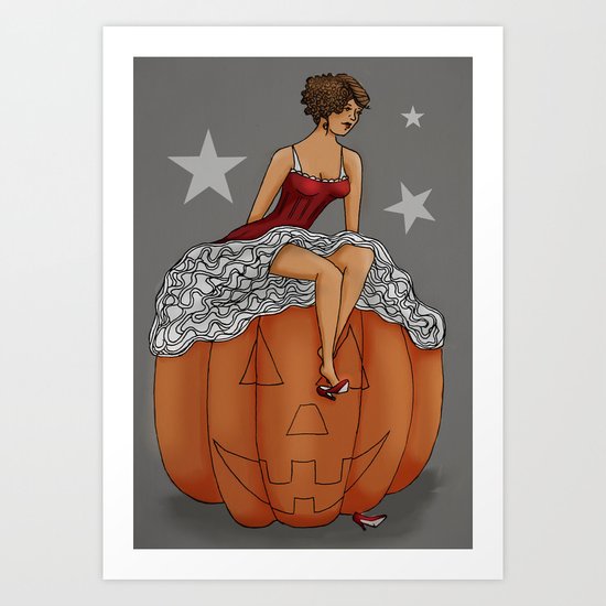 Pumpkin Patch Art Print