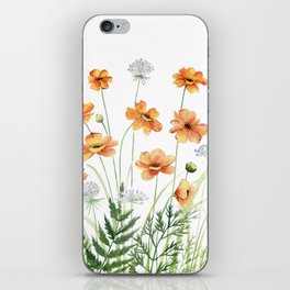 Wildflowers 5  iPhone Skin