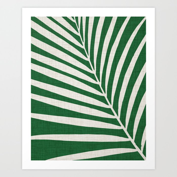 Minimalist Palm Leaf Kunstdrucke Minimalist Palm Leaf Kunstdrucke