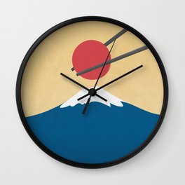 Landscape Mount Fuji Japan Wall Clock