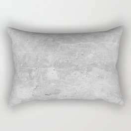 Gray Concrete Rectangular Pillow