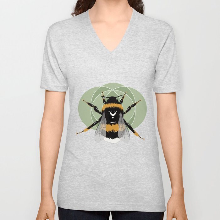 Bombus V Neck T Shirt