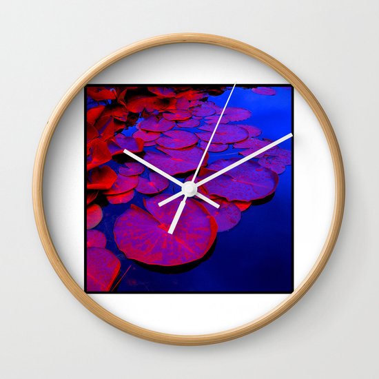 lily pads I Wall Clock