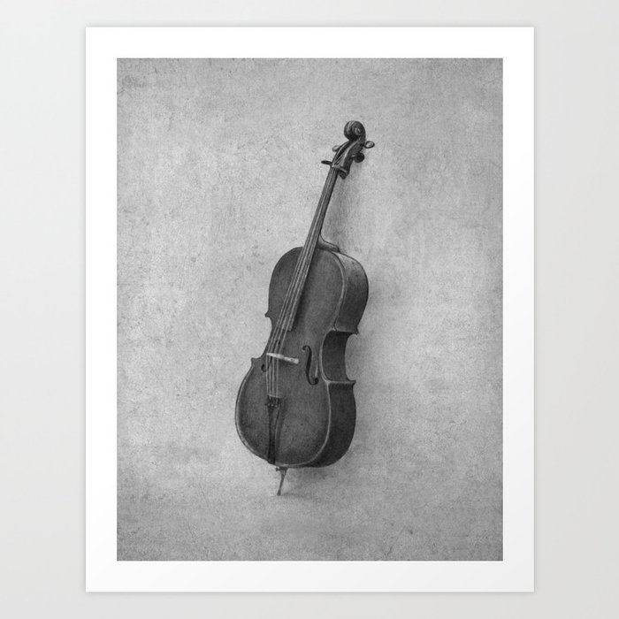 Interaktion assimilation Skærm The Cello Art Print by Terry Fan | Society6