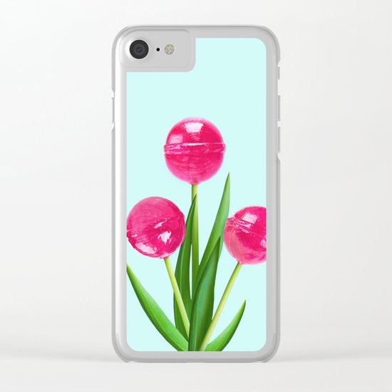 TULIPOPS Clear iPhone Case