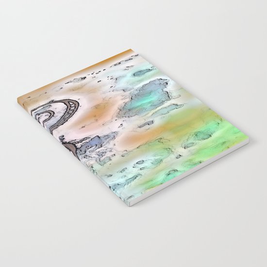 Vintage swirl Notebook