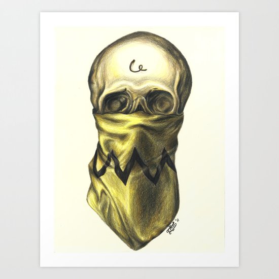 You're A Bad Man, Charlie Brown Art Print