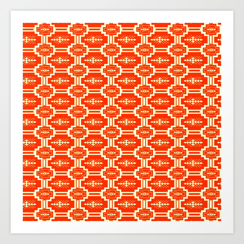 Orange Butter Cream Yellow Frames Country Saloon Wallpaper