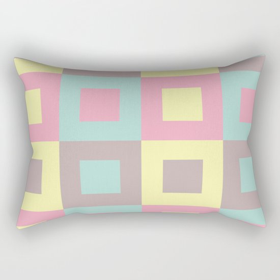 Sweet mosaic Rectangular Pillow