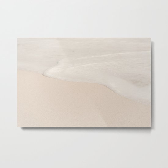 Sea Foam Metal Print