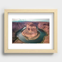 Horseshoe Bend, Page, Arizona, Grand Canyon, Adventure Recessed Framed Print