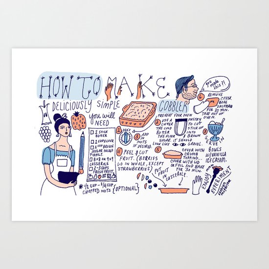 How To: Cobbler Art Print