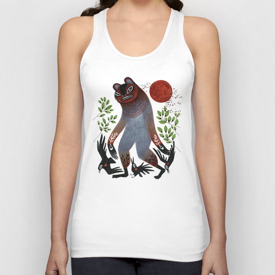 Walking With The Devil Unisex Tank Top