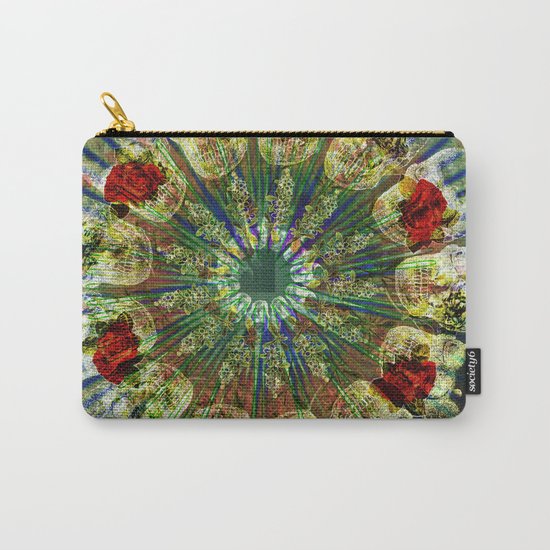 Skull Mandala Carry-All Pouch