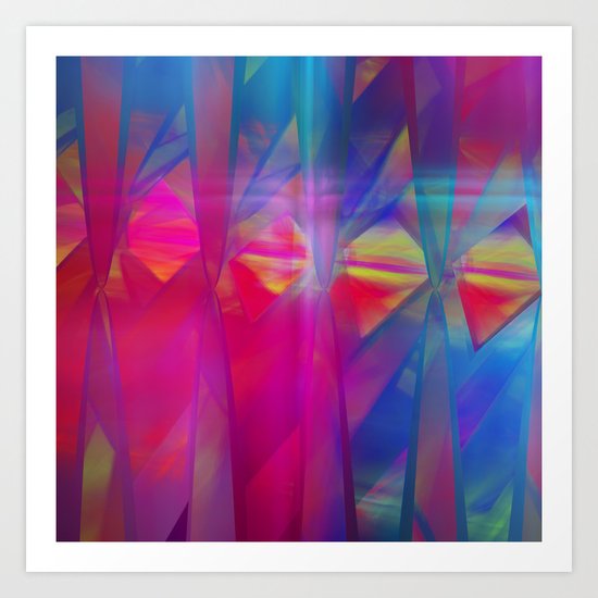 Light and Colors Art Print