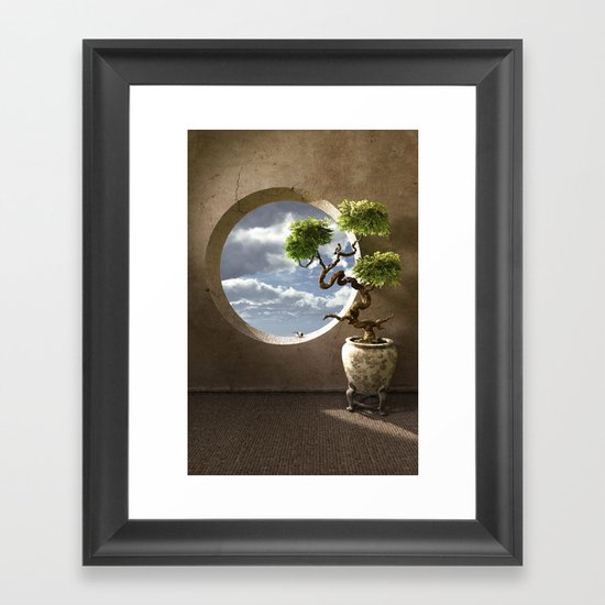 Haiku Framed Art Print