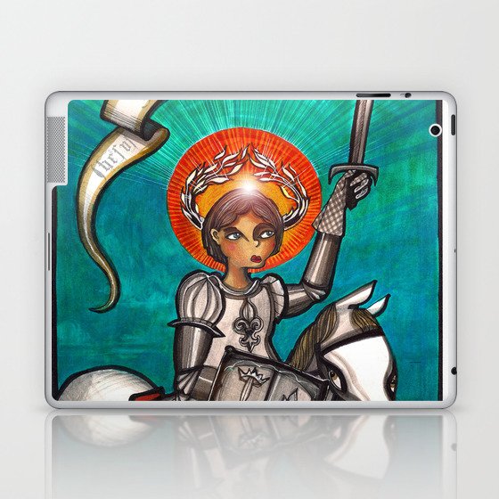 Joan of Arc Laptop & iPad Skin