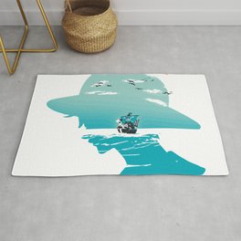 The King of Pirates Rug
