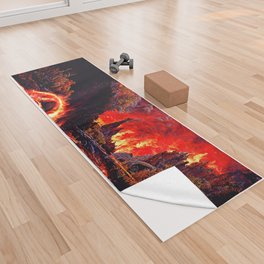 Hell on Earth Yoga Towel