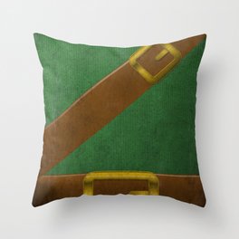 Video Game Poster: Adventurer Throw Pillow