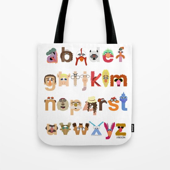 The Great Muppet Alphabet (the sequel) Tote Bag
