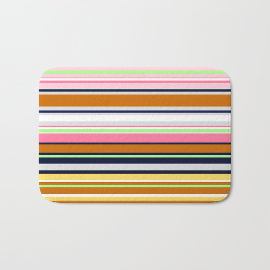 Beach Deckchair Number 2 Bath Mat
