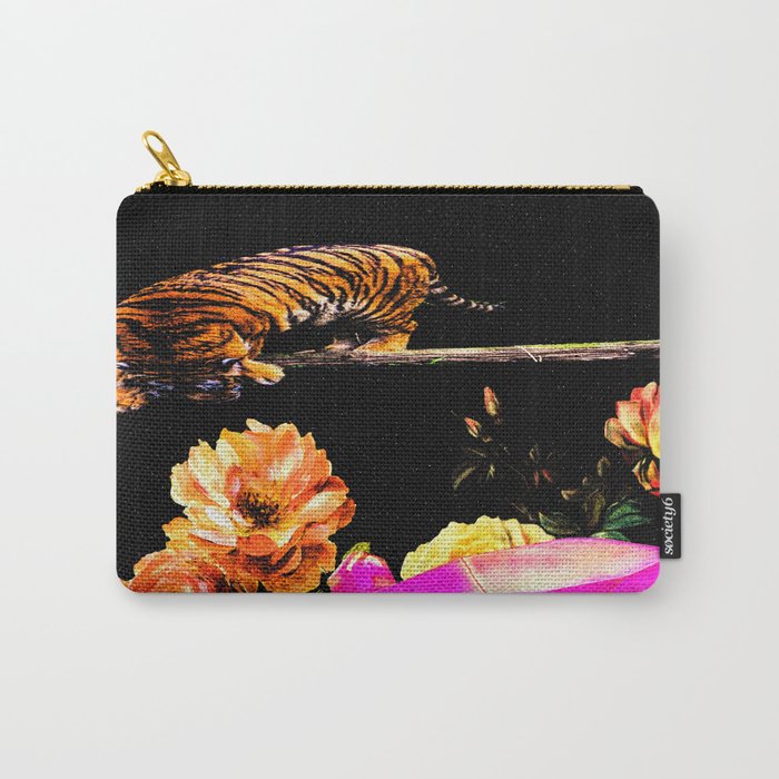 Tiger in Space Carry-All Pouch