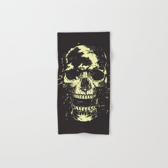 Scream (gold) Hand & Bath Towel