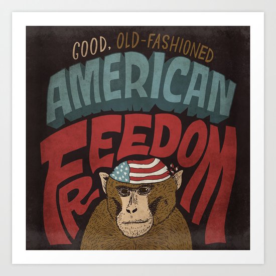 American Freedom Art Print