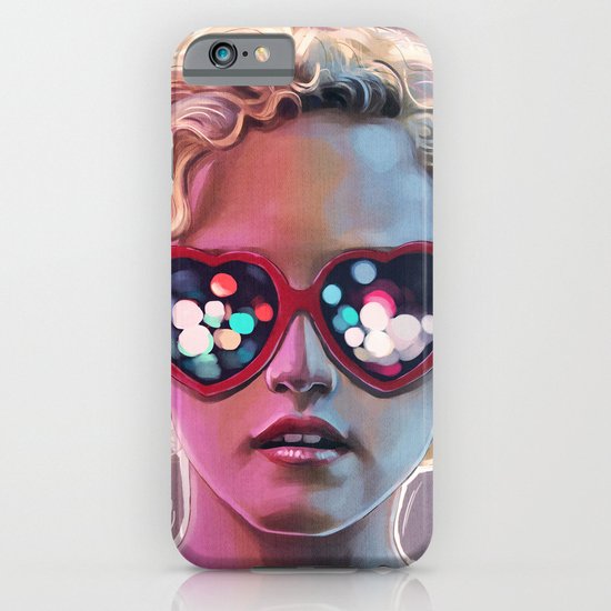 Electrick Girl iPhone & iPod Case