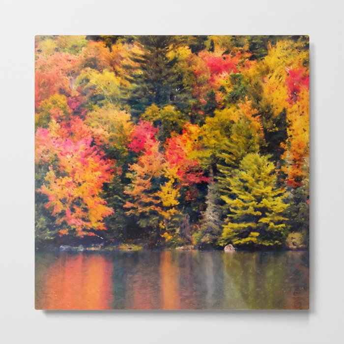Autumn in New England Metal Print