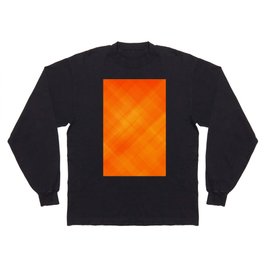 Orange Design Long Sleeve T-shirt