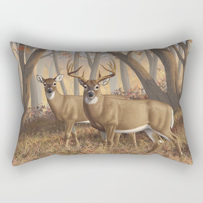 Buck and Doe Pillow