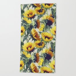 Sunflowers Forever Beach Towel