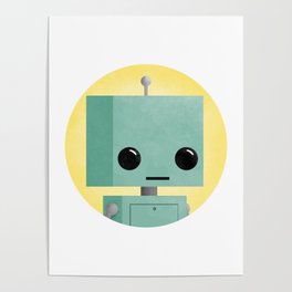 Ronnie the Robot Poster