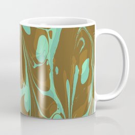 Liquify Brown/Menthe Coffee Mug