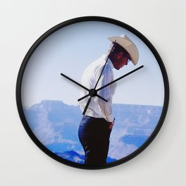 Cowboy Guide Wall Clock