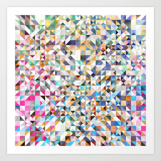 Confetti Art Print