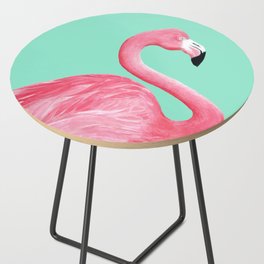 Pink Flamingo Side Table