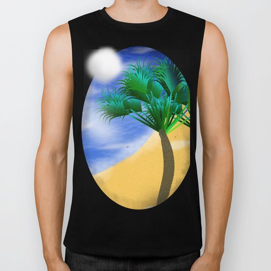 Beach Reverie Biker Tank