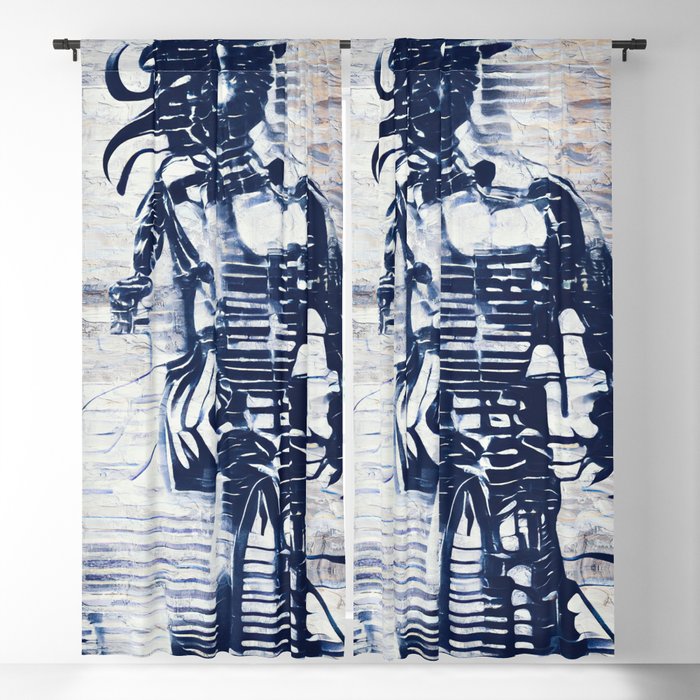Robotic God Blackout Curtain