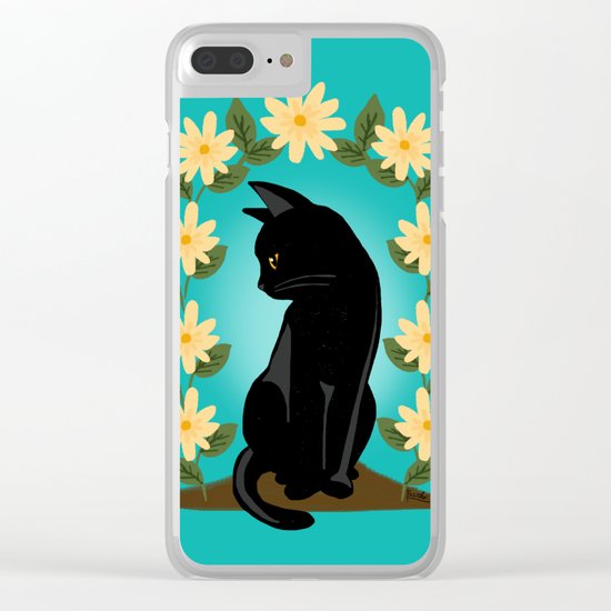 Flower gate Clear iPhone Case