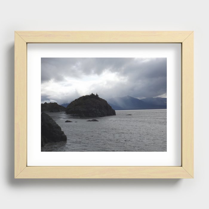 Beluga Bay, Alaska Recessed Framed Print