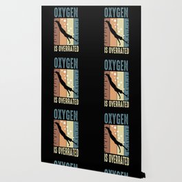 Swim Quote Oxygen Is Overrated Wallpaper