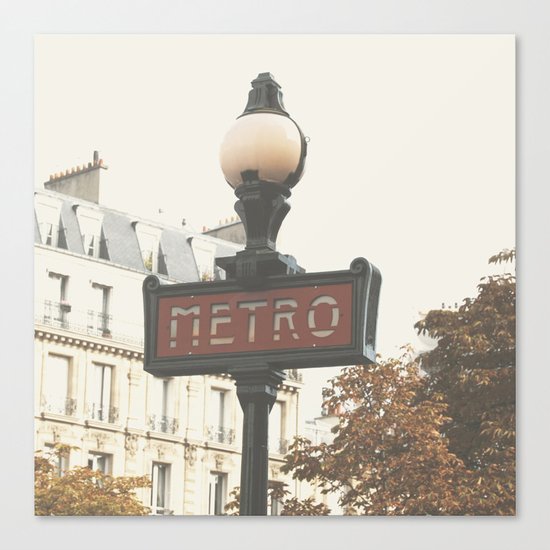 Metro Canvas Print