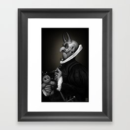 Angry Framed Art Print