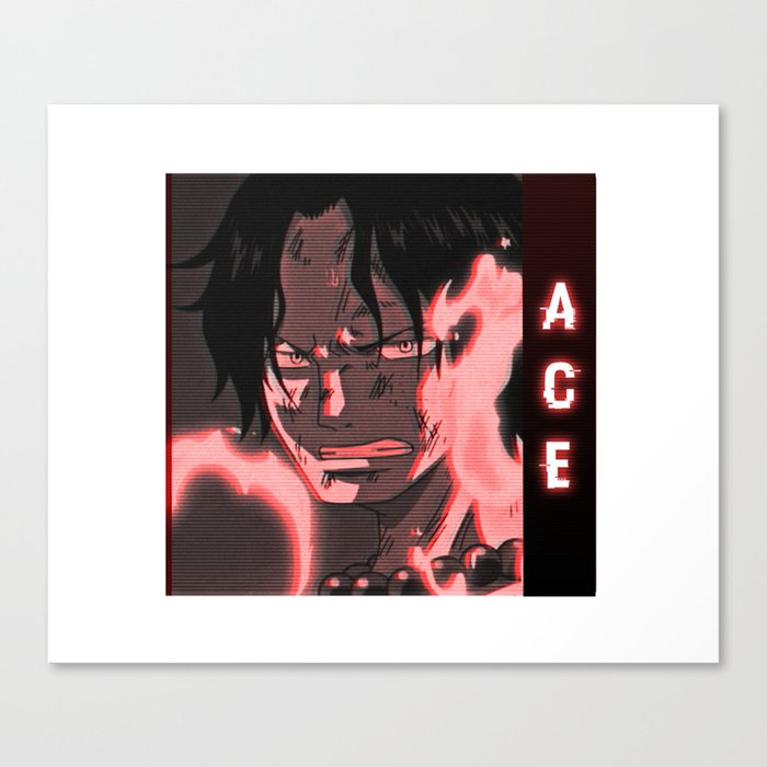 Ace One Piece Canvas Print